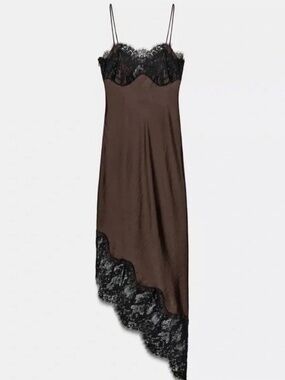 Zara satin dress